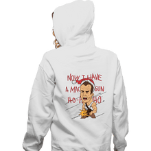 Load image into Gallery viewer, Shirts Zippered Hoodies, Unisex / Small / White Christmas Hard