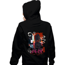 Load image into Gallery viewer, Daily_Deal_Shirts Zippered Hoodies, Unisex / Small / Black Jazz Drifter