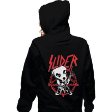 Load image into Gallery viewer, Shirts Zippered Hoodies, Unisex / Small / Black Slider King