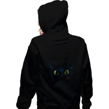 Load image into Gallery viewer, Shirts Zippered Hoodies, Unisex / Small / Black Dragon Eyes
