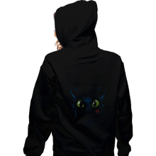 Load image into Gallery viewer, Shirts Zippered Hoodies, Unisex / Small / Black Dragon Eyes