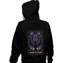 Load image into Gallery viewer, Shirts Zippered Hoodies, Unisex / Small / Black Mind Flayer Tarot