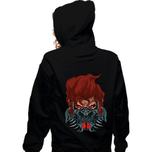 Load image into Gallery viewer, Shirts Zippered Hoodies, Unisex / Small / Black Lion Ninja