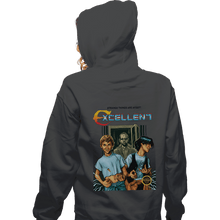 Load image into Gallery viewer, Secret_Shirts Zippered Hoodies, Unisex / Small / Dark Heather Excellent Gaming