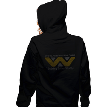 Load image into Gallery viewer, Secret_Shirts Zippered Hoodies, Unisex / Small / Black Weyland