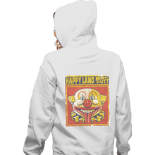 Load image into Gallery viewer, Shirts Zippered Hoodies, Unisex / Small / White Happy Land