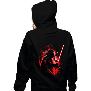 Daily_Deal_Shirts Zippered Hoodies, Unisex / Small / Black The Power Of The Dark Side