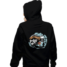 Load image into Gallery viewer, Daily_Deal_Shirts Zippered Hoodies, Unisex / Small / Black Han And Chewie