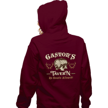 Load image into Gallery viewer, Secret_Shirts Zippered Hoodies, Unisex / Small / Maroon Gaston's Tavern