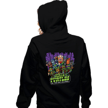 Load image into Gallery viewer, Daily_Deal_Shirts Zippered Hoodies, Unisex / Small / Black TMNT Vs The NYC Villains