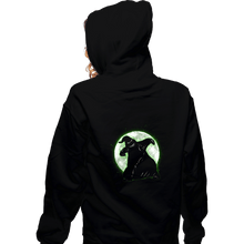Load image into Gallery viewer, Shirts Zippered Hoodies, Unisex / Small / Black Moonlight Boogeyman