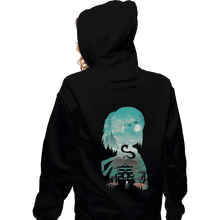 Load image into Gallery viewer, Shirts Zippered Hoodies, Unisex / Small / Black Midnight Spirit