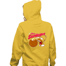 Load image into Gallery viewer, Daily_Deal_Shirts Zippered Hoodies, Unisex / Small / White Sacrilicious