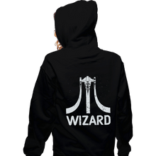 Load image into Gallery viewer, Secret_Shirts Zippered Hoodies, Unisex / Small / Black Wizard