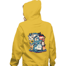 Load image into Gallery viewer, Last_Chance_Shirts Zippered Hoodies, Unisex / Small / White Magic Gang
