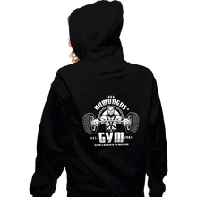 Load image into Gallery viewer, Secret_Shirts Zippered Hoodies, Unisex / Small / Black Lord Humungus' Gym