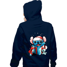 Load image into Gallery viewer, Daily_Deal_Shirts Zippered Hoodies, Unisex / Small / Navy The Christmas Experiment