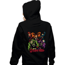 Load image into Gallery viewer, Secret_Shirts Zippered Hoodies, Unisex / Small / Black Morgue Stars Sale