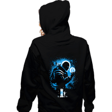 Load image into Gallery viewer, Secret_Shirts Zippered Hoodies, Unisex / Small / Black Heart Of Ice Medley