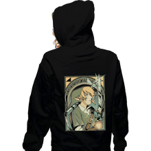 Load image into Gallery viewer, Shirts Zippered Hoodies, Unisex / Small / Black Hylian Warrior