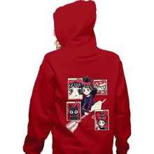 Load image into Gallery viewer, Shirts Zippered Hoodies, Unisex / Small / Red Image Delivered