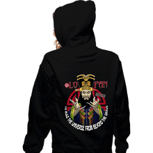 Load image into Gallery viewer, Secret_Shirts Zippered Hoodies, Unisex / Small / Black From Beyond The Grave