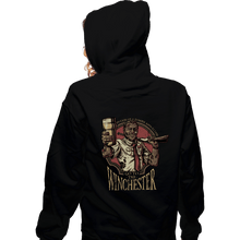 Load image into Gallery viewer, Daily_Deal_Shirts Zippered Hoodies, Unisex / Small / Black Go To The Winchester!