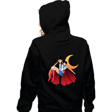 Load image into Gallery viewer, Shirts Zippered Hoodies, Unisex / Small / Black Tuxedo Sailor