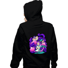 Load image into Gallery viewer, Daily_Deal_Shirts Zippered Hoodies, Unisex / Small / Black Oh Alice

