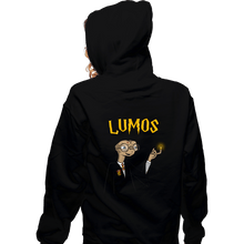 Load image into Gallery viewer, Shirts Zippered Hoodies, Unisex / Small / Black Lumos