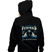 Load image into Gallery viewer, Secret_Shirts Zippered Hoodies, Unisex / Small / Black Ghostface's Fitness