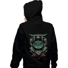 Load image into Gallery viewer, Shirts Zippered Hoodies, Unisex / Small / Black Green Ranger
