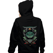 Load image into Gallery viewer, Shirts Zippered Hoodies, Unisex / Small / Black Green Ranger