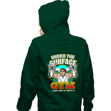 Load image into Gallery viewer, Shirts Zippered Hoodies, Unisex / Small / Irish Green Luisa's Gym (Green)