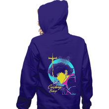 Load image into Gallery viewer, Shirts Zippered Hoodies, Unisex / Small / Violet Bebop Hunter
