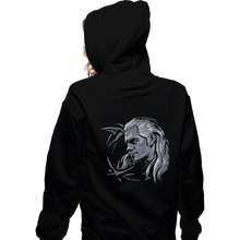 Load image into Gallery viewer, Shirts Zippered Hoodies, Unisex / Small / Black Monster Slayer