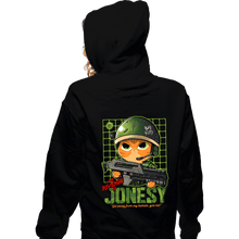 Load image into Gallery viewer, Daily_Deal_Shirts Zippered Hoodies, Unisex / Small / Black Revenge Of Jonesy