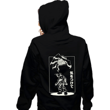 Load image into Gallery viewer, Daily_Deal_Shirts Zippered Hoodies, Unisex / Small / Black Threat From Above
