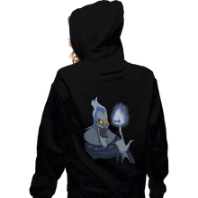 Load image into Gallery viewer, Shirts Zippered Hoodies, Unisex / Small / Black Finger Flame