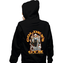 Load image into Gallery viewer, Shirts Zippered Hoodies, Unisex / Small / Black Golden's Gym