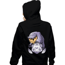 Load image into Gallery viewer, Daily_Deal_Shirts Zippered Hoodies, Unisex / Small / Black Owlbear Dice