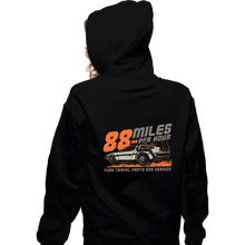Load image into Gallery viewer, Daily_Deal_Shirts Zippered Hoodies, Unisex / Small / Black 88 Miles Per Hour