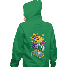 Load image into Gallery viewer, Daily_Deal_Shirts Zippered Hoodies, Unisex / Small / Irish Green 4th Gen Classic