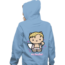 Load image into Gallery viewer, Daily_Deal_Shirts Zippered Hoodies, Unisex / Small / Royal Blue Waving Doll