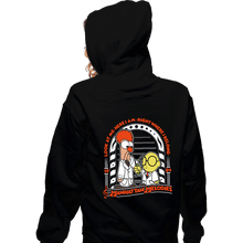 Load image into Gallery viewer, Shirts Zippered Hoodies, Unisex / Small / Black Beaker and Bunsen Melodies