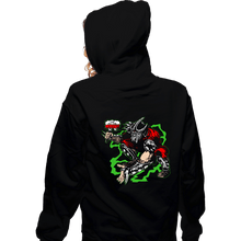 Load image into Gallery viewer, Shirts Zippered Hoodies, Unisex / Small / Black Shredoom