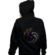 Load image into Gallery viewer, Daily_Deal_Shirts Zippered Hoodies, Unisex / Small / Black House Maleficent
