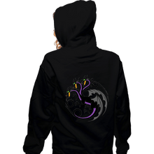 Load image into Gallery viewer, Daily_Deal_Shirts Zippered Hoodies, Unisex / Small / Black House Maleficent