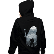 Load image into Gallery viewer, Shirts Pullover Hoodies, Unisex / Small / Black Geralt