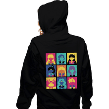 Load image into Gallery viewer, Shirts Zippered Hoodies, Unisex / Small / Black Sailor Pop

